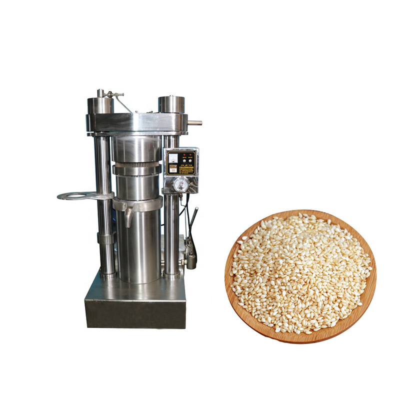 สายการผลิตน้ำมันงา 230 Mm เครื่องกดเย็นไฮดรอลิกสำหรับโรงงาน