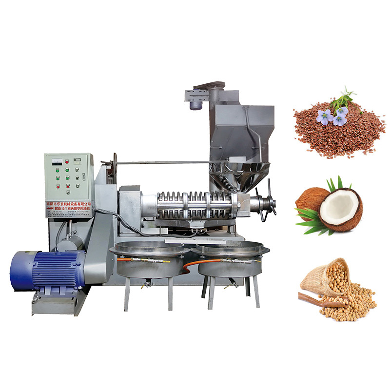 Commercial Screw Camellia Oil Extraction Machine 2.2 KW พลังสุญญากาศ 1900KG Weight Industrial Oil Presser