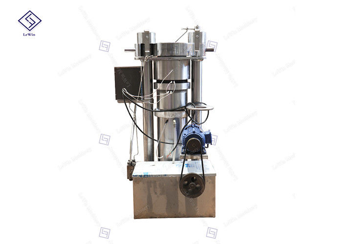 Durable Hydraulic Oil Extractor Sesame Oil Press Machine Cold / Hot Press